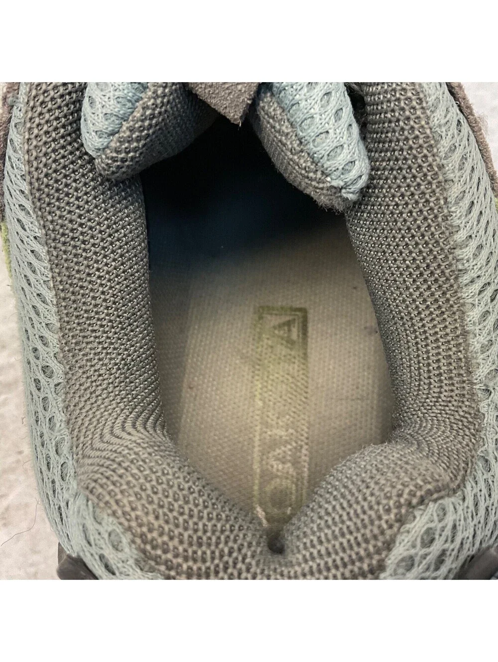 DAKOTA Women's Low-Cut Safety Toe Hiking Work Shoes Grey/Green Size 6.5M